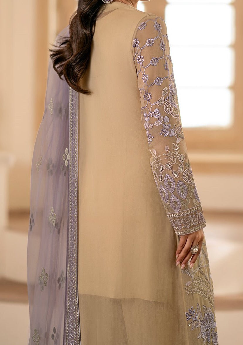 Flossie Meharbano Pakistani Luxury Chiffon Dress - db27451