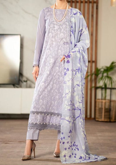 Gulljee Emira Ready Made Embroidered Lawn Dress - db26332