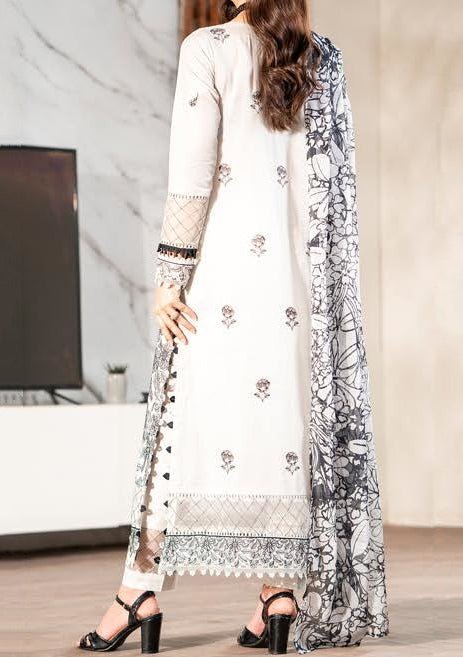 Gulljee Emira Ready Made Embroidered Lawn Dress - db26325