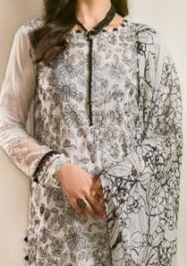 Gulljee Emira Ready Made Embroidered Lawn Dress - db26325