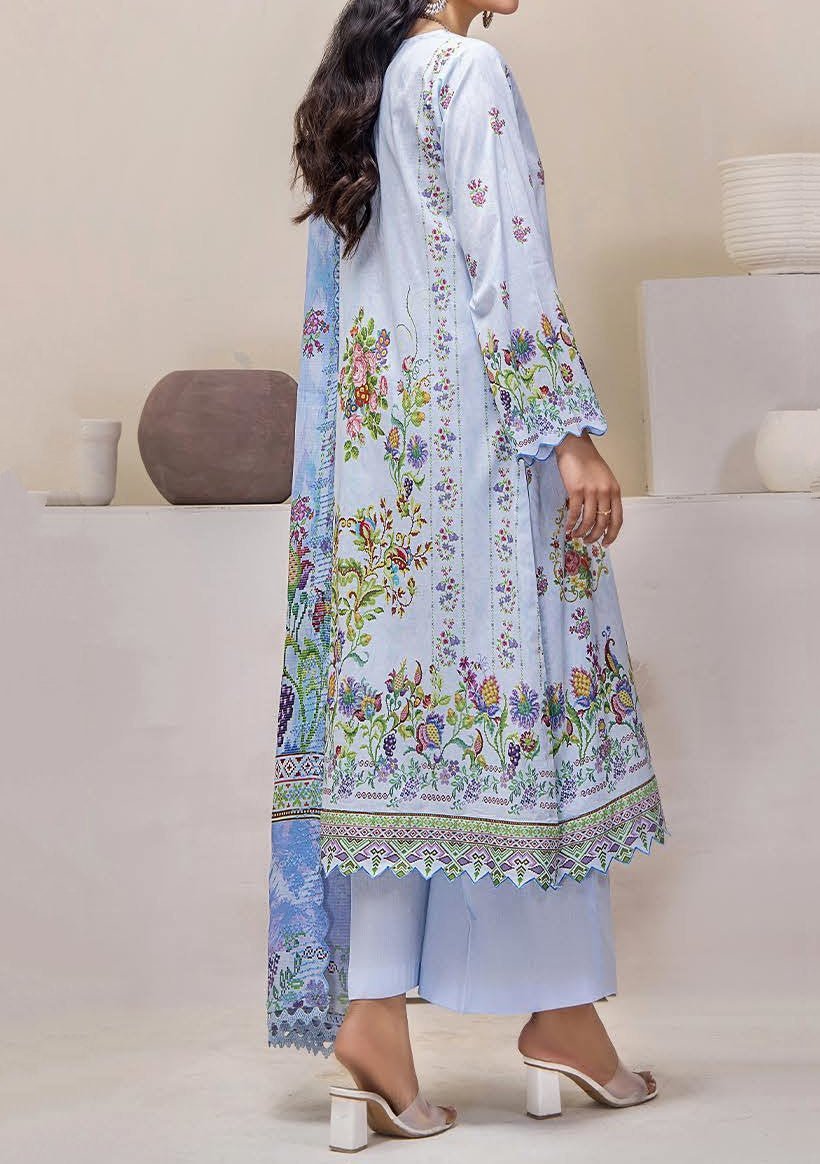 Gulljee Mahajal Ready Made Embroidered Lawn Dress - db26178