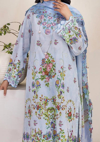 Gulljee Mahajal Ready Made Embroidered Lawn Dress - db26178