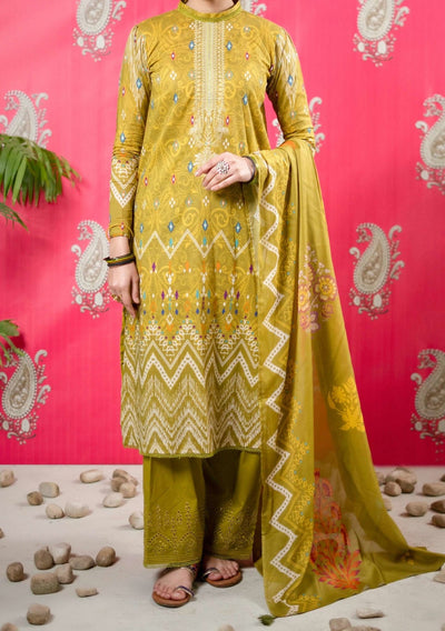 Gulljee Naqsh Ready Made Embroidered Printed Lawn - db26370