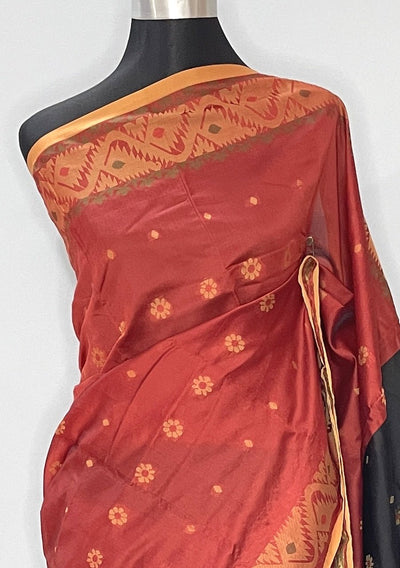 Handloom Jacquard Katan Silk Saree - db25801