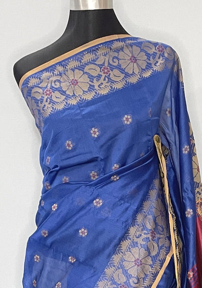 Handloom Jacquard Katan Silk Saree - db25800