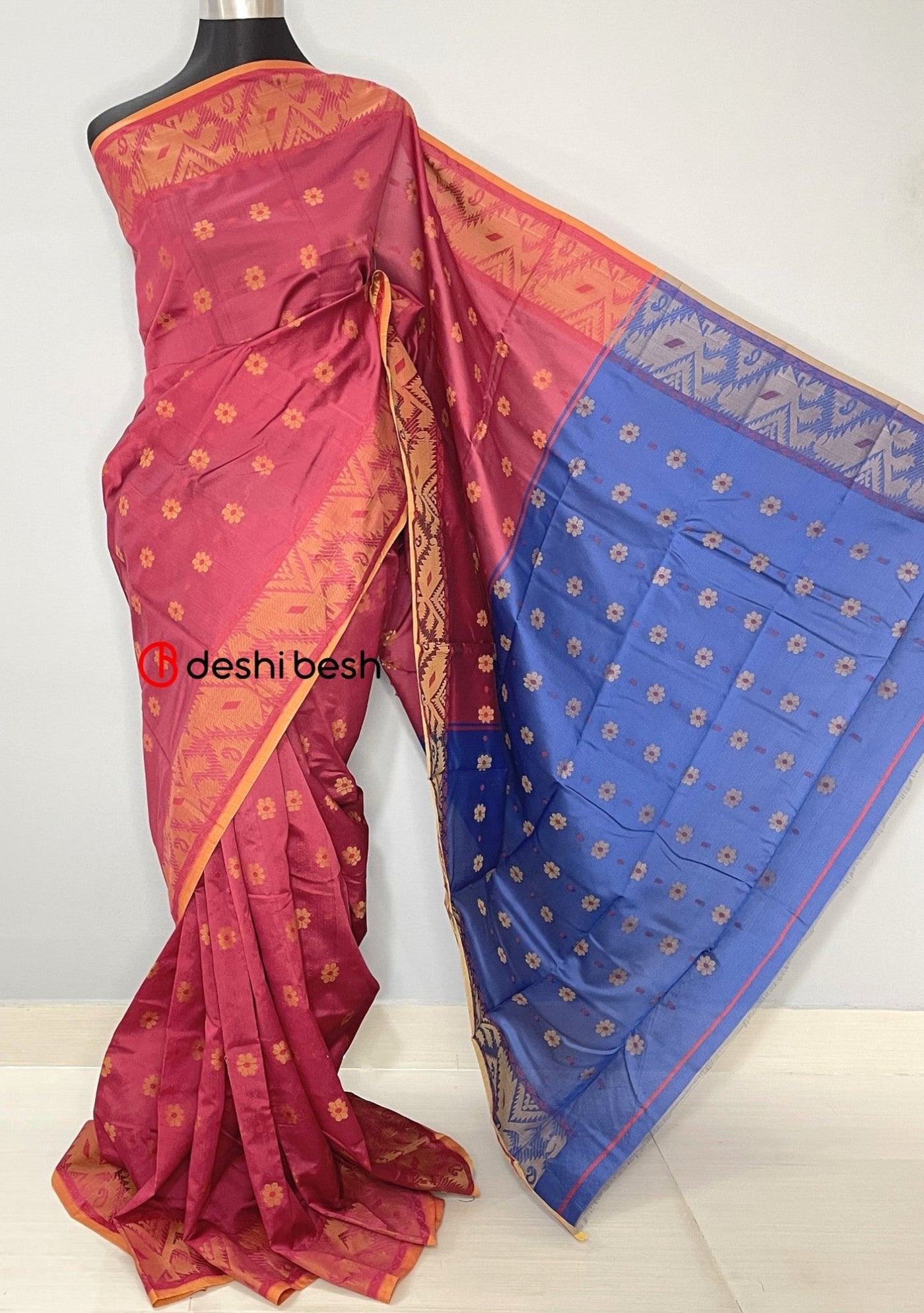 Handloom Jacquard Katan Silk Saree - db25796