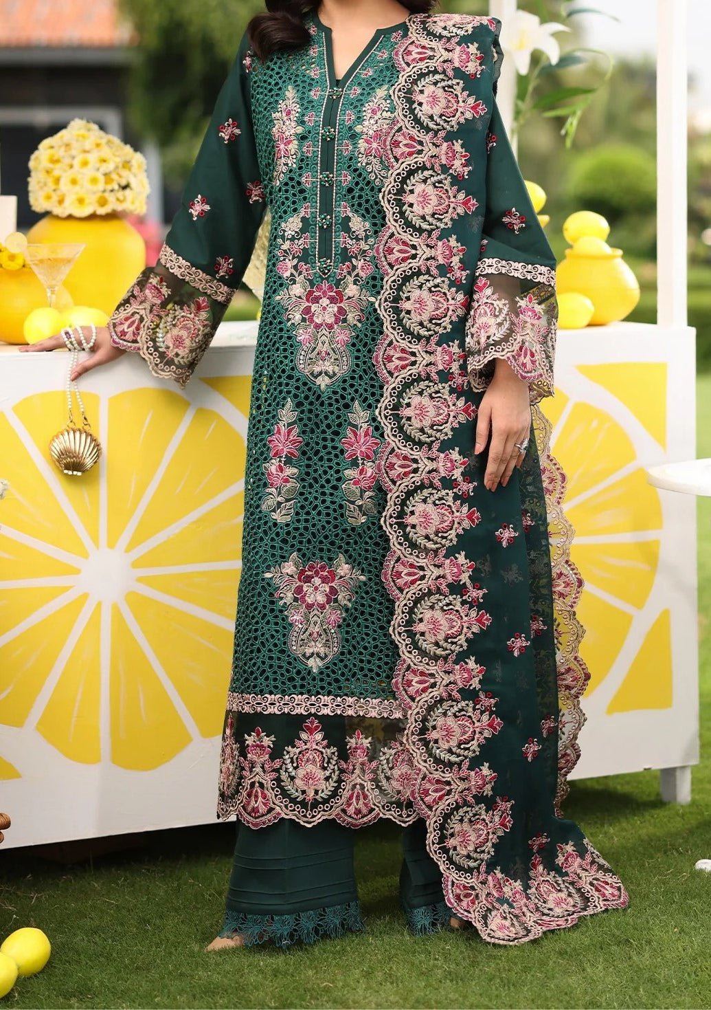 Imrozia Hayam Luxury Pakistani Dress - db29120