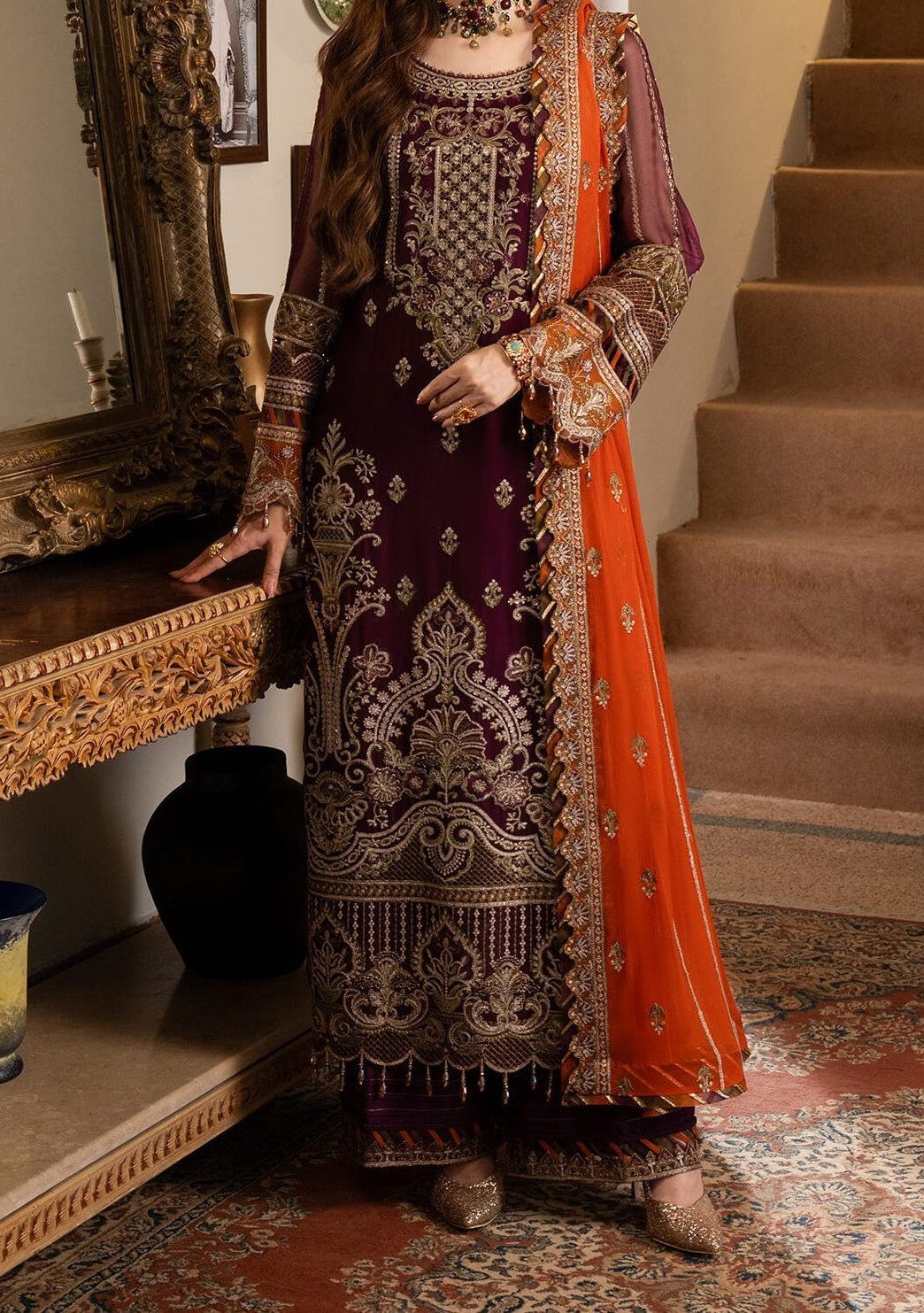 Imrozia Noor Jahan Pakistani Luxury Dress - db28478