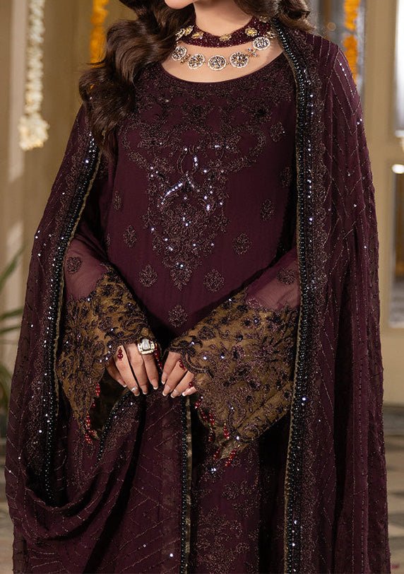 Imrozia Shagun Pakistani Luxury Chiffon Dress - db30249