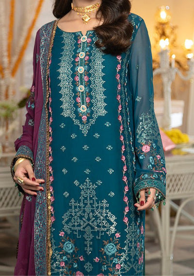 Imrozia Shagun Pakistani Luxury Chiffon Dress - db30251