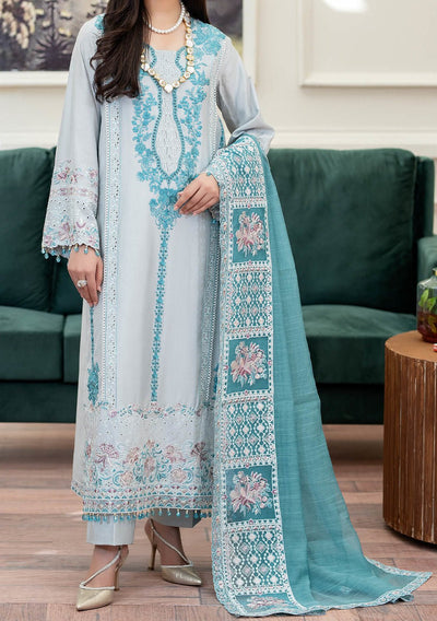 Imrozia Zebrang Pakistani Luxury Silk Dress - db27486