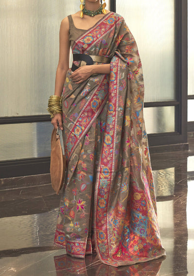 Kabira Designer Premium Kashmiri Silk Saree - db28303