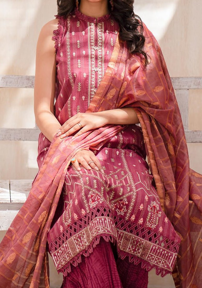 Kalakari Pakistani Embroidered Lawn Dress