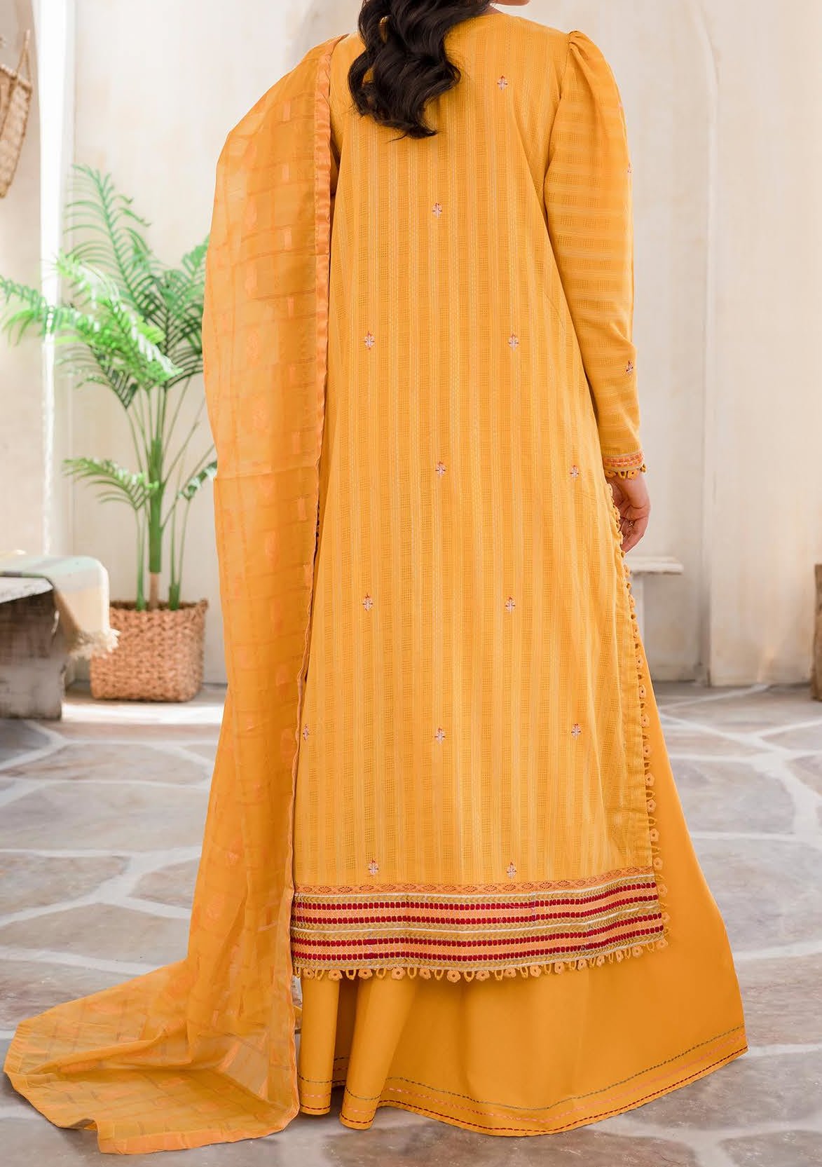 Kalakari Pakistani Embroidered Lawn Dress