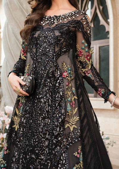 Maria.B Mbroidered Pakistani Organza Anarkali - db26290