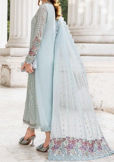 Maria.B Pakistani Luxury Embroidered Chiffon Dress - db26926