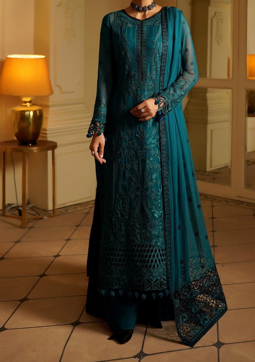 Maryam's Aarzu Pakistani Luxury Chiffon Dress - db30336