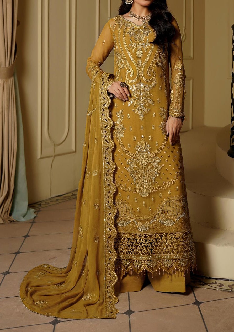 Maryam's Aarzu Pakistani Luxury Chiffon Dress - db30334