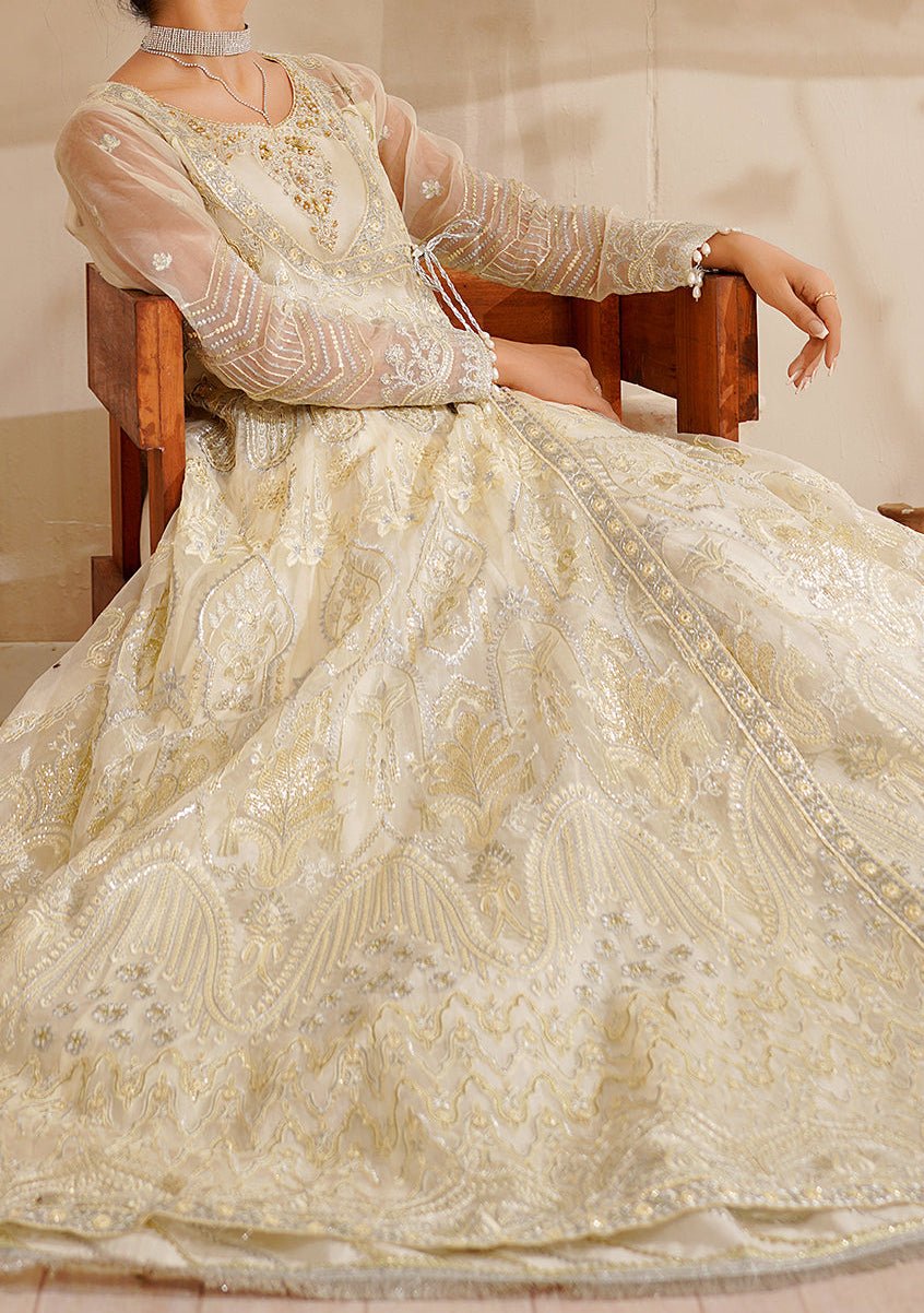 Maryam's Hayat Pakistani Luxury Organza Anarkali - db26849