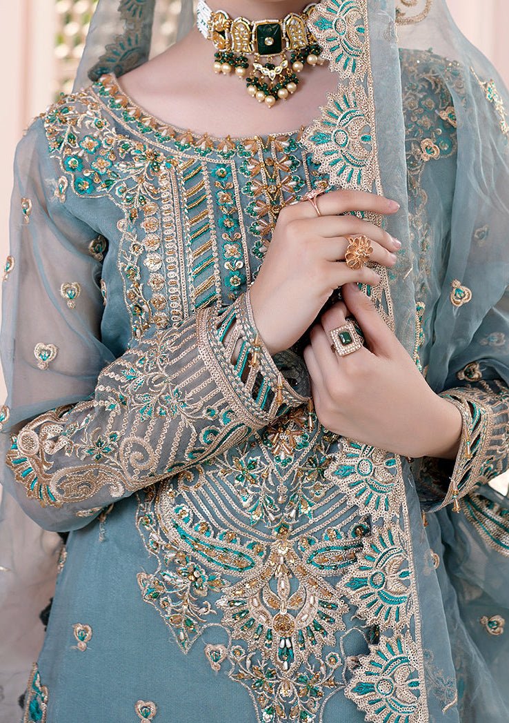 Maryam's Lemilsa Pakistani Luxury Organza Dress