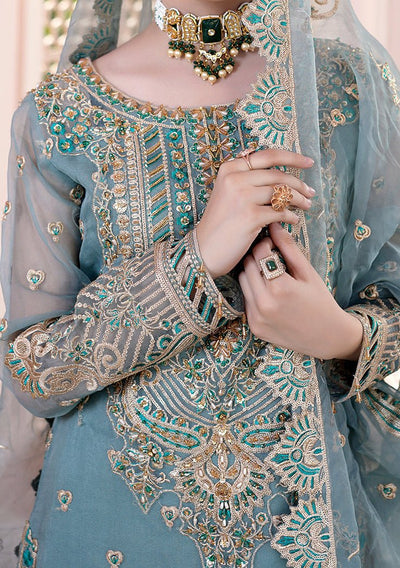 Maryam's Lemilsa Pakistani Luxury Organza Dress