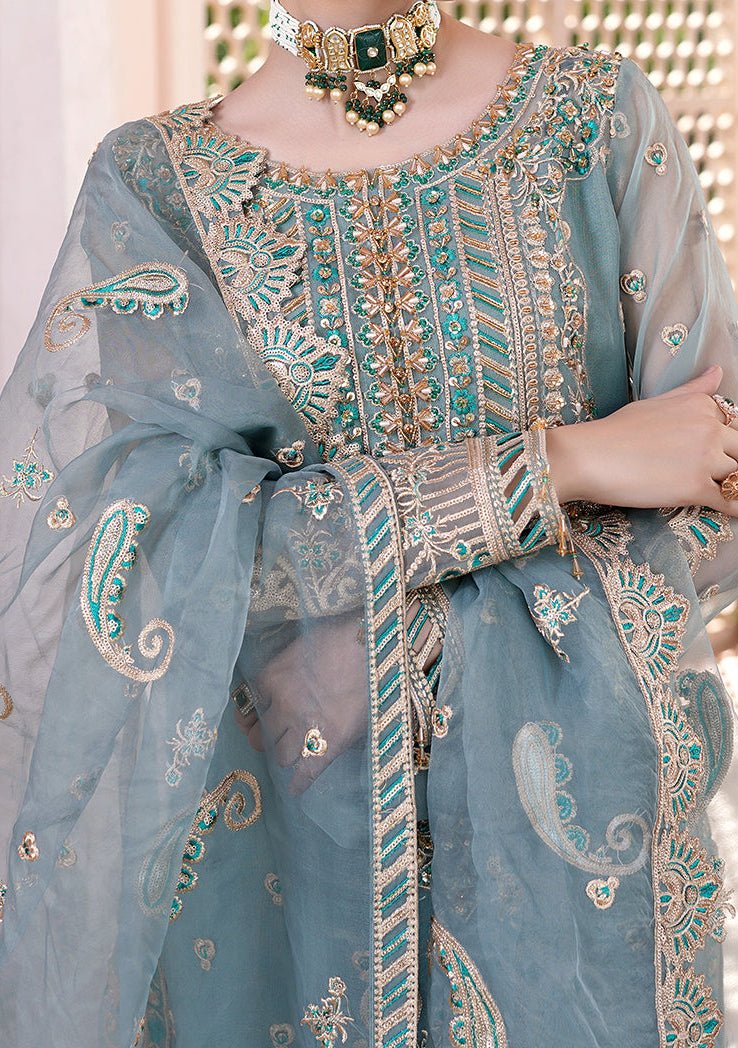 Maryam's Lemilsa Pakistani Luxury Organza Dress