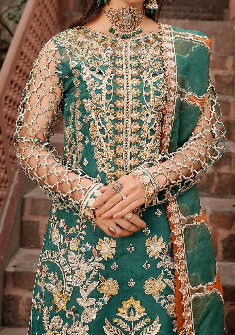 Maryam's Lemilsa Pakistani Luxury Organza Dress - db25919