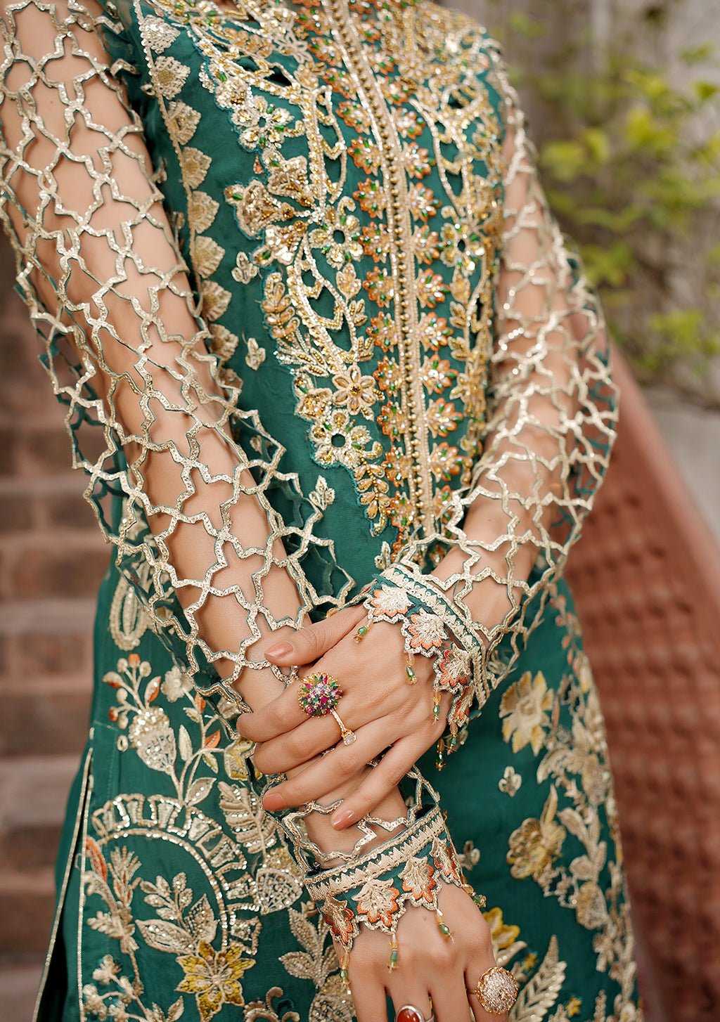 Maryam's Lemilsa Pakistani Luxury Organza Dress - db25919