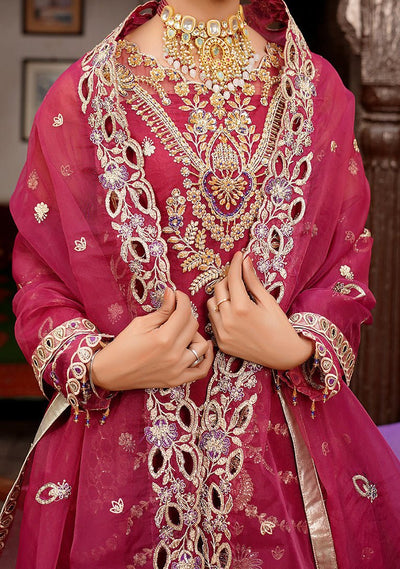 Maryam's Lemilsa Pakistani Luxury Organza Dress - db25921