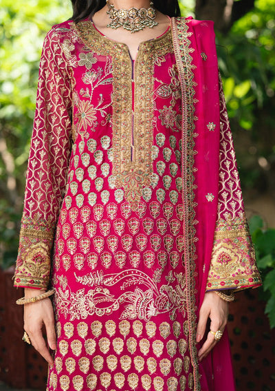 Maryum N Maria Amel Embroidered Chiffon Dress - db30436