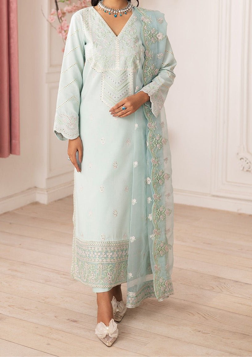 Maryum N Maria Mira Embroidered Luxury Lawn - db28398