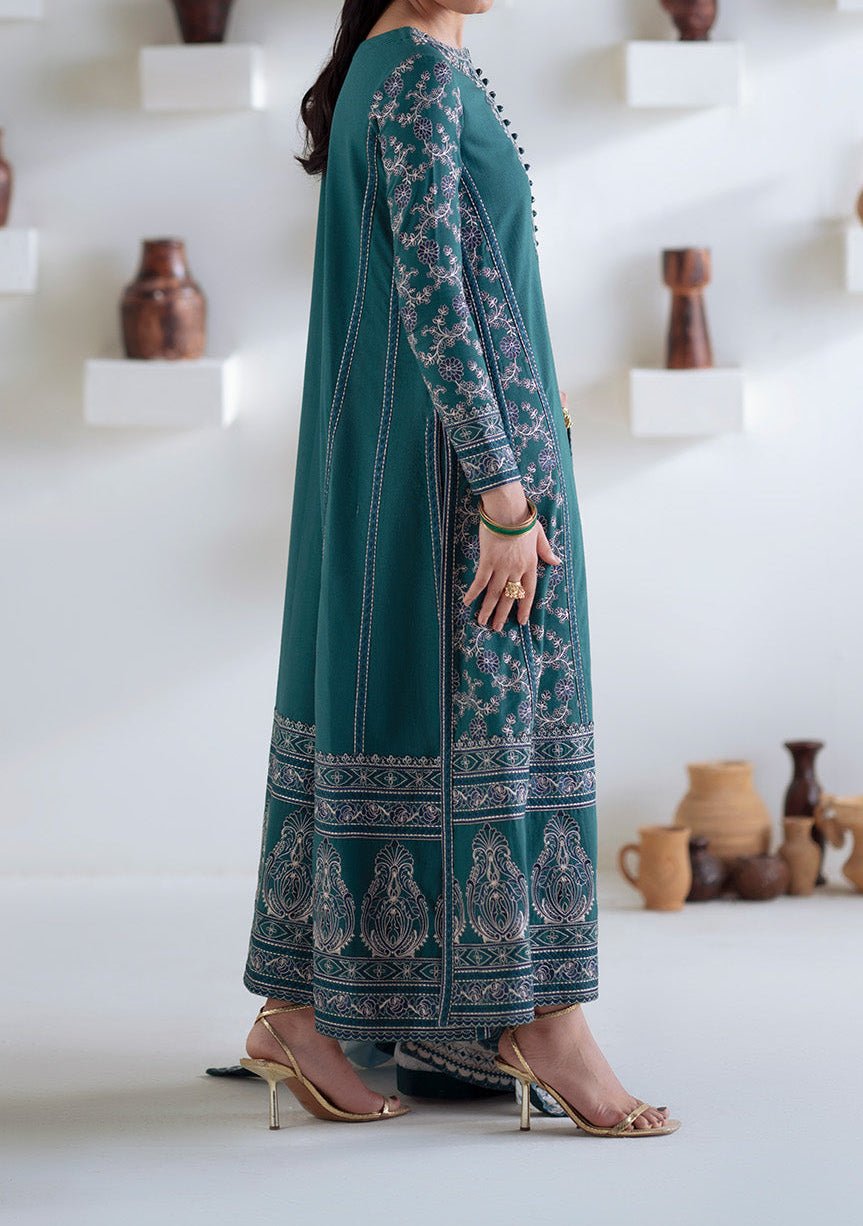 Maryum N Maria Noore Embroidered Khaddar Suit - db30165