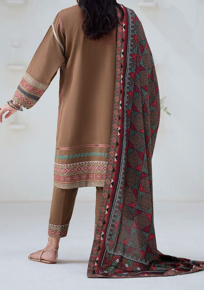 Maryum N Maria Noore Embroidered Khaddar Suit - db30166