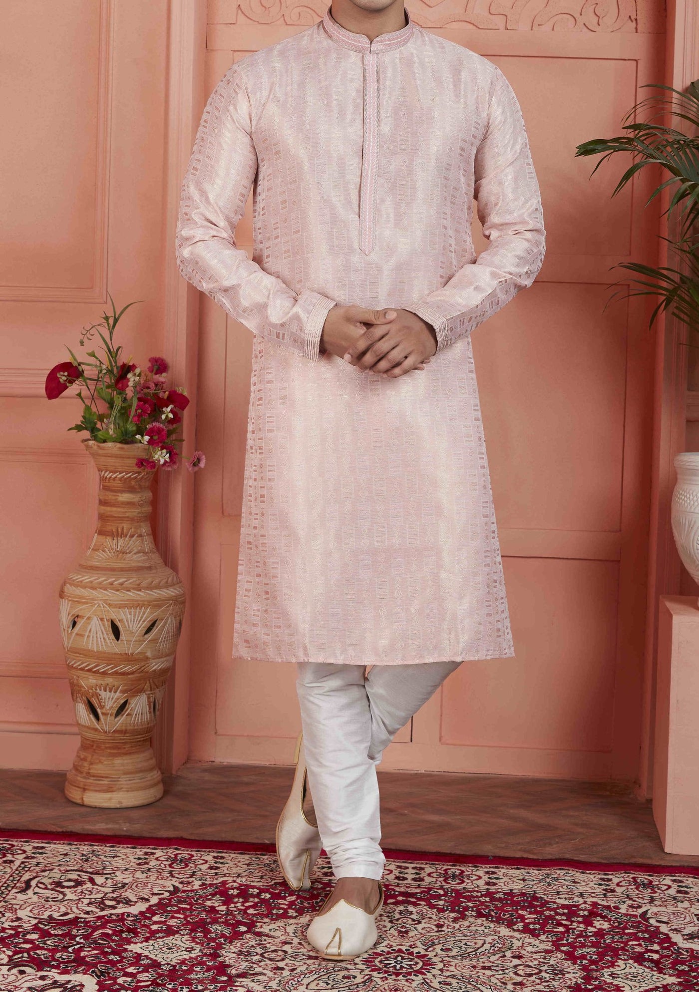 Men's Traditional Party Wear Kurta Pajama - db27760