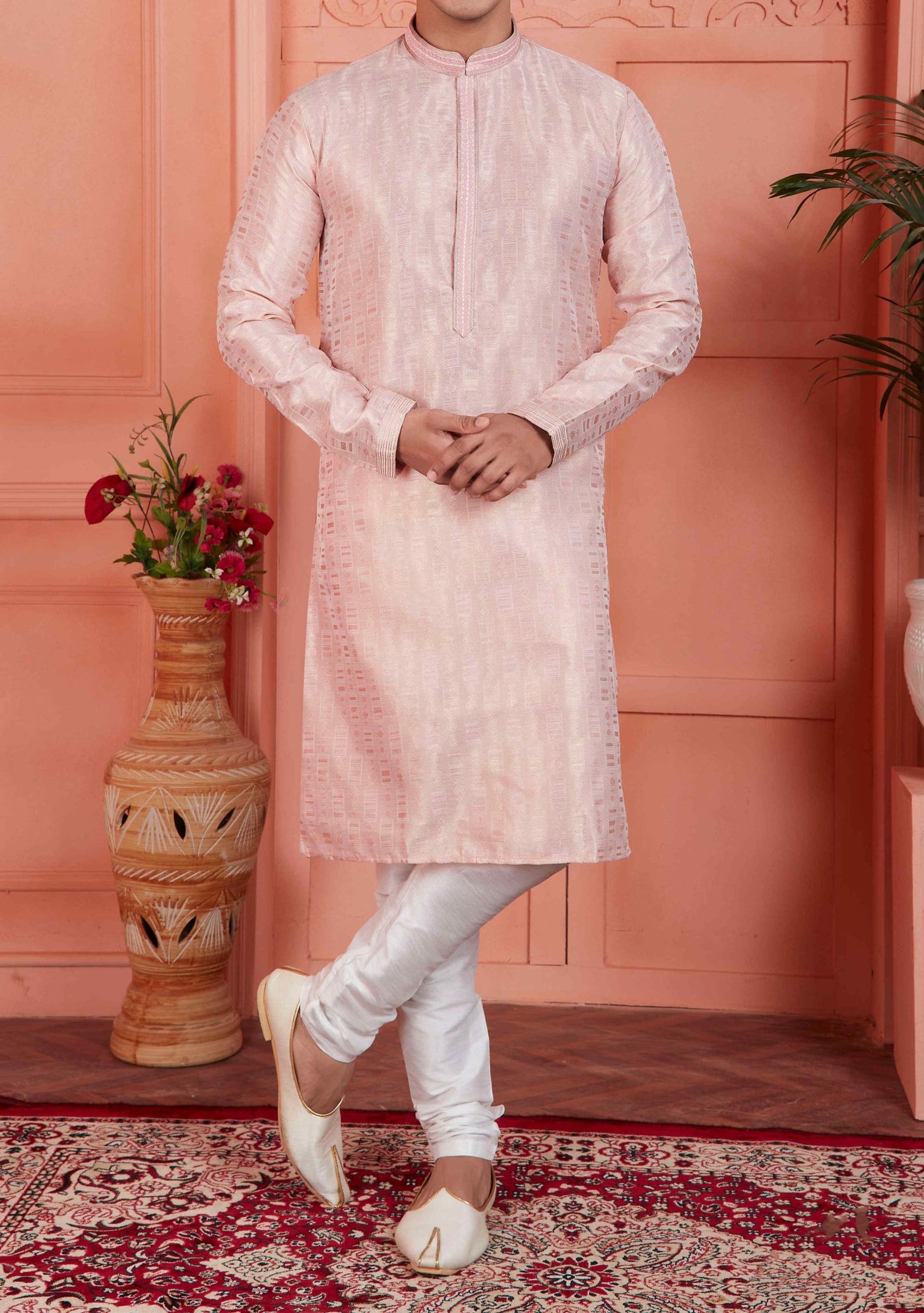 Men's Traditional Party Wear Kurta Pajama - db27760