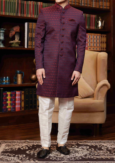 Men's Traditional Party Wear Sherwani Suit - db28069