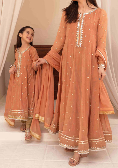 Mother Ready Made Chiffon Anarkali - db25928