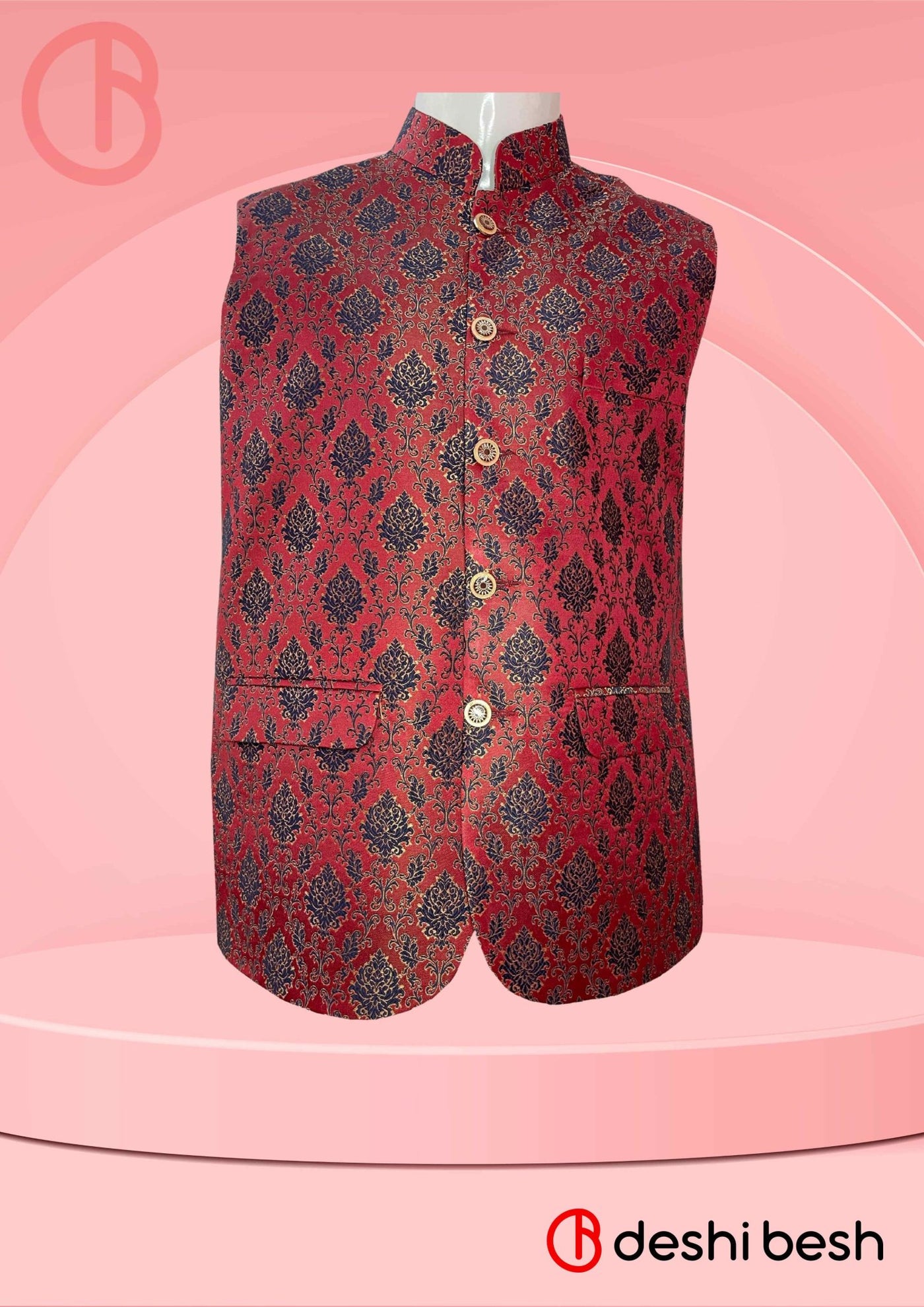 Premium Jacquard Waistcoat - db28712