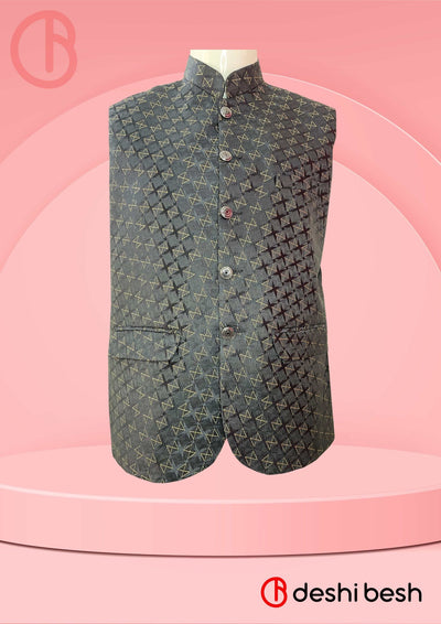 Premium Jacquard Waistcoat - db28719