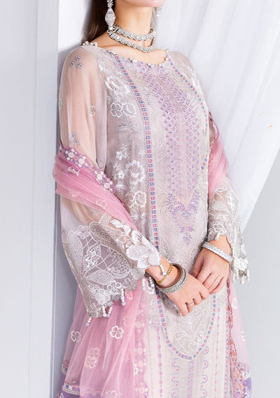Ramsha Arzoo Pakistani Embroidered Chiffon Dress - db29883