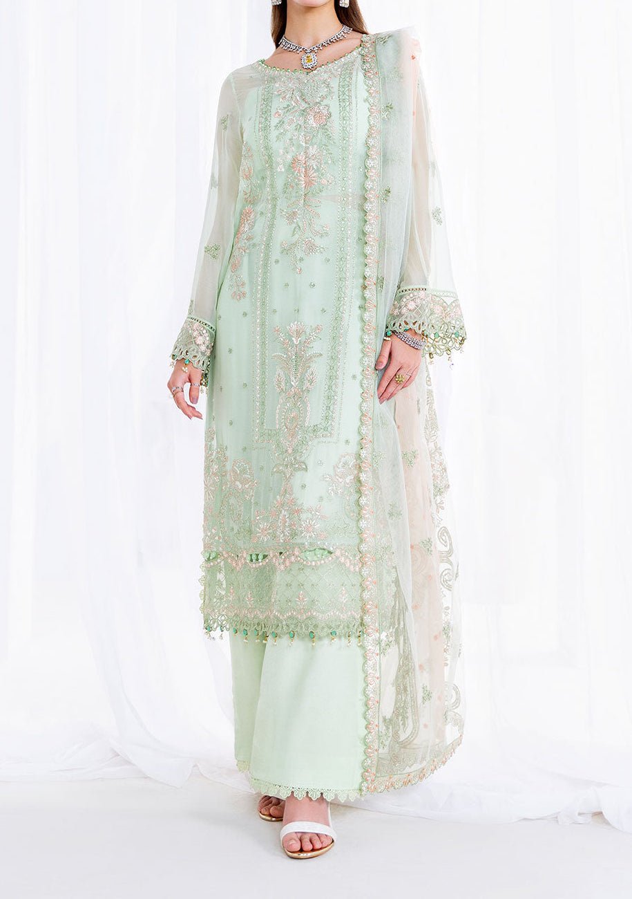 Ramsha Arzoo Pakistani Embroidered Chiffon Dress - db29881