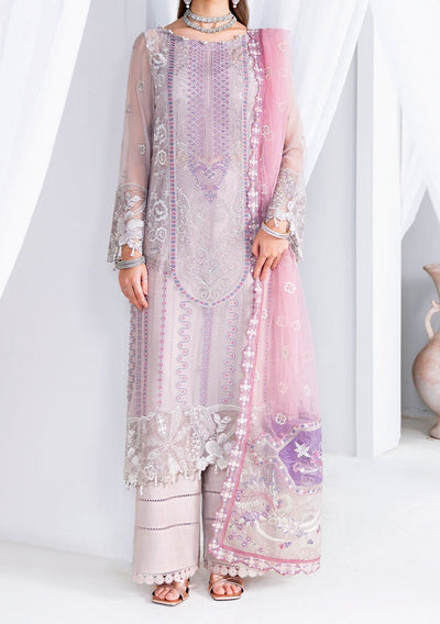 Ramsha Arzoo Pakistani Embroidered Chiffon Dress - db29883