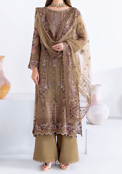 Ramsha Arzoo Pakistani Embroidered Chiffon Dress - db29884