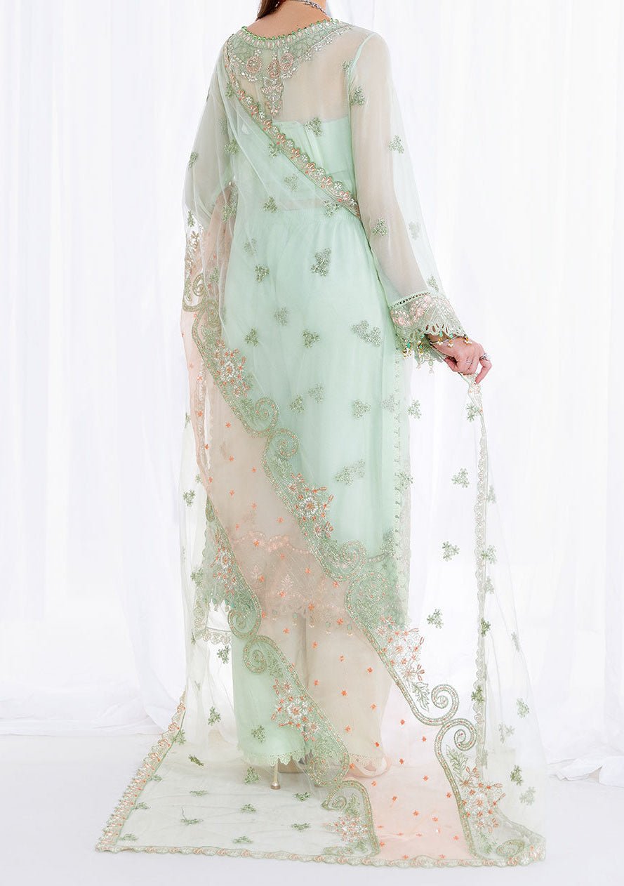 Ramsha Arzoo Pakistani Embroidered Chiffon Dress - db29881