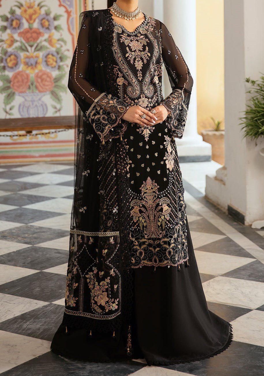Ramsha Dastak Pakistani Luxury Chiffon Dress - db29398