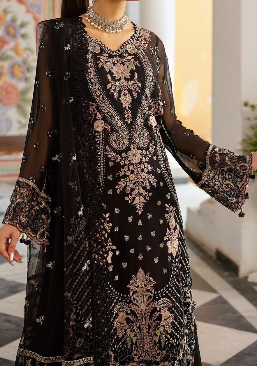 Ramsha Dastak Pakistani Luxury Chiffon Dress - db29398