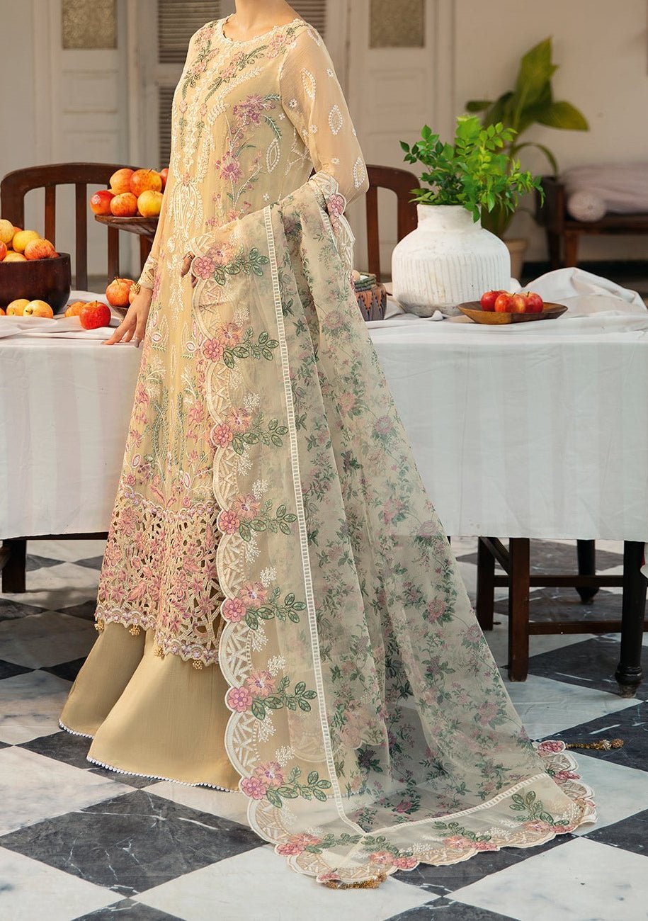 Ramsha Dastak Pakistani Luxury Chiffon Dress - db29397