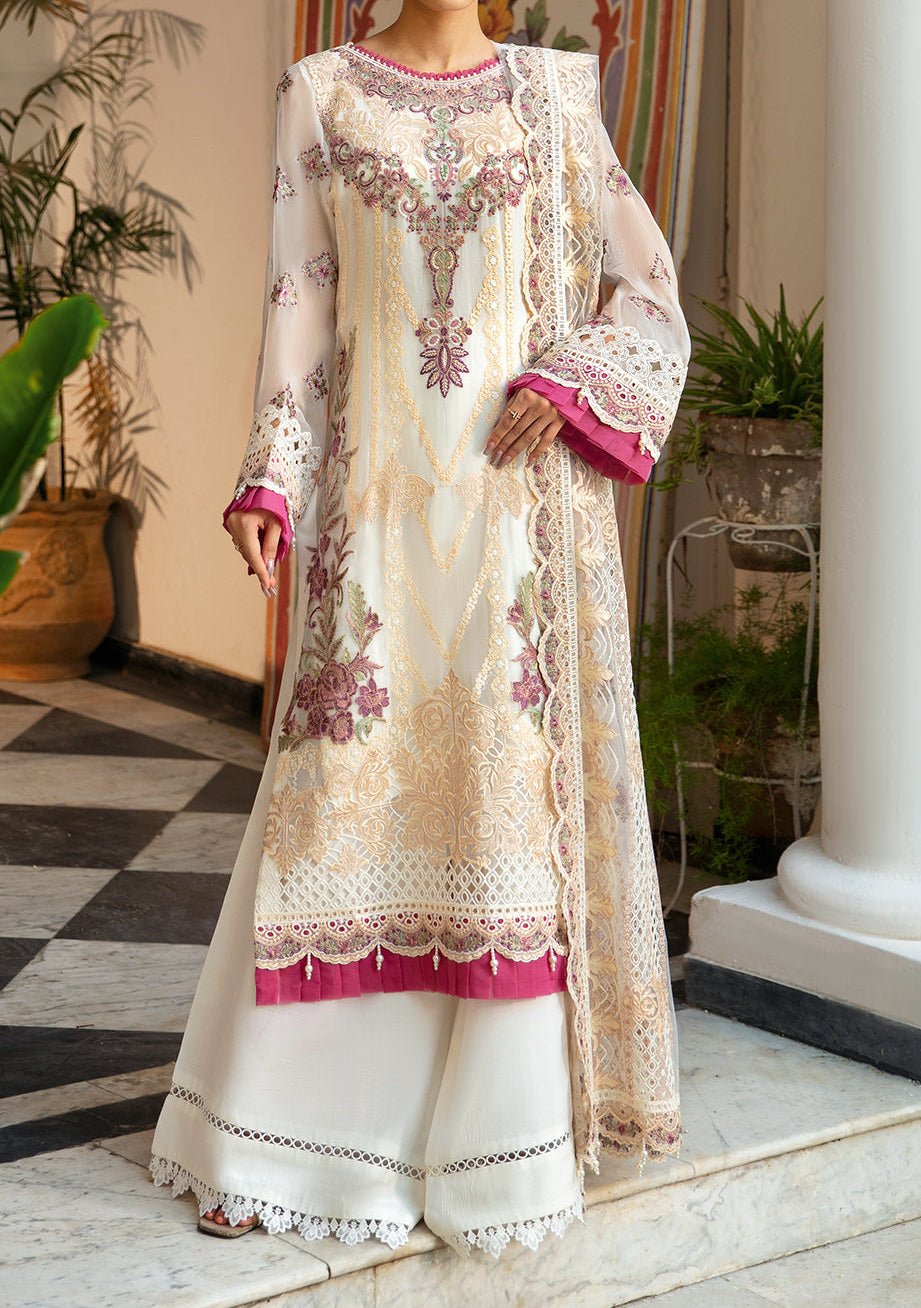 Ramsha Dastak Pakistani Luxury Chiffon Dress - db29399