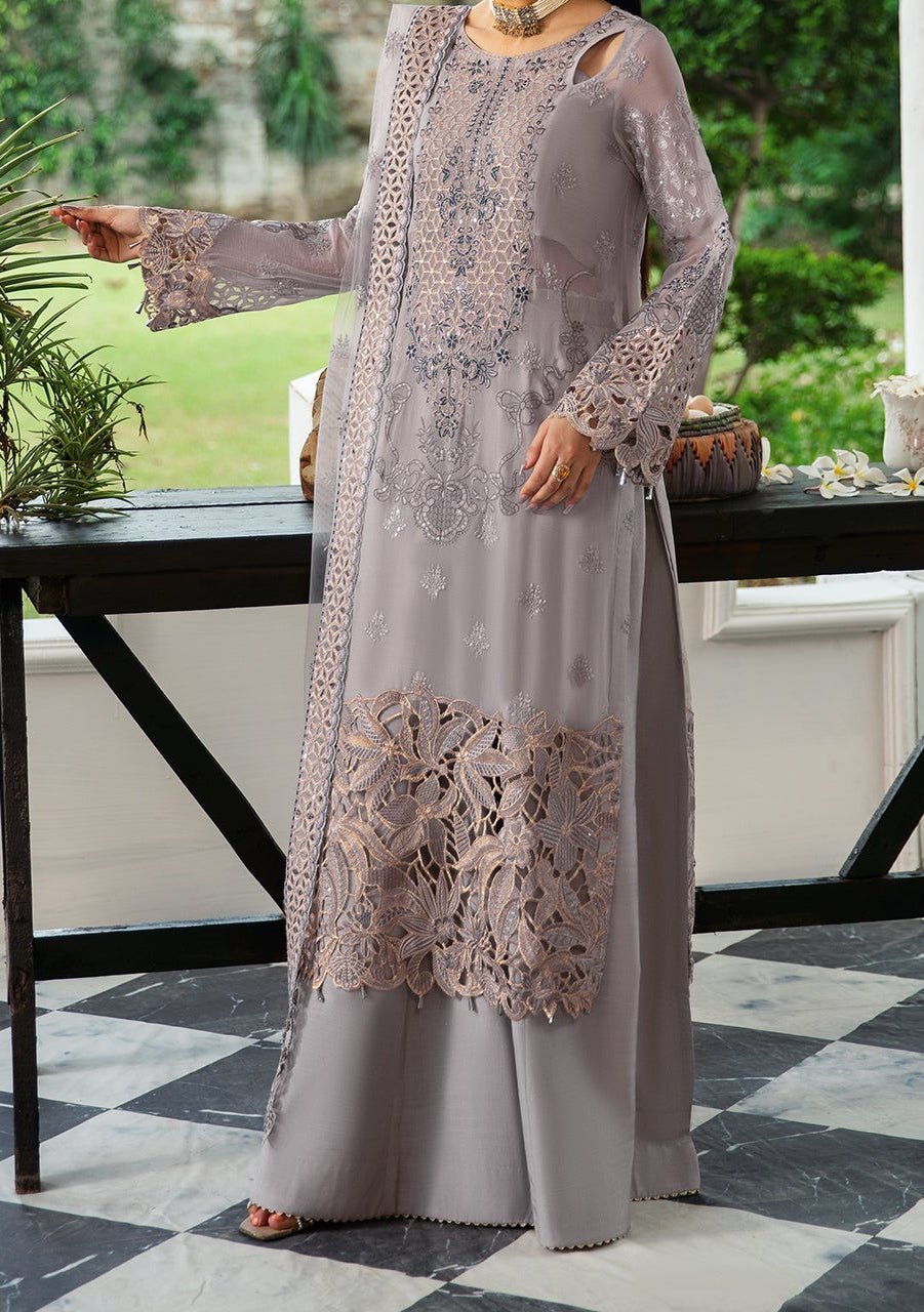 Ramsha Dastak Pakistani Luxury Chiffon Dress - db29396