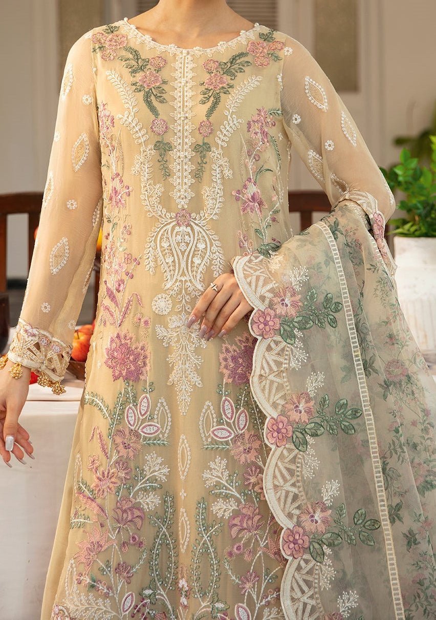 Ramsha Dastak Pakistani Luxury Chiffon Dress - db29397